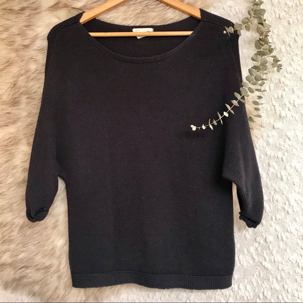 H&M oversized slouchy sweater medium knit